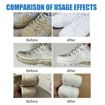 Limpiador Multifuncional Anti-amarillamiento para Zapatos Blancos - Removedor de Manchas - Image 19
