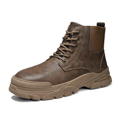 Botas Martin Negras Casual - Zapatos Versátiles para Hombre - Image 8