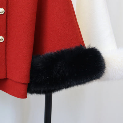 Capa Tejida Clásica para Otoño e Invierno - Elegancia y Calidez - Image 13