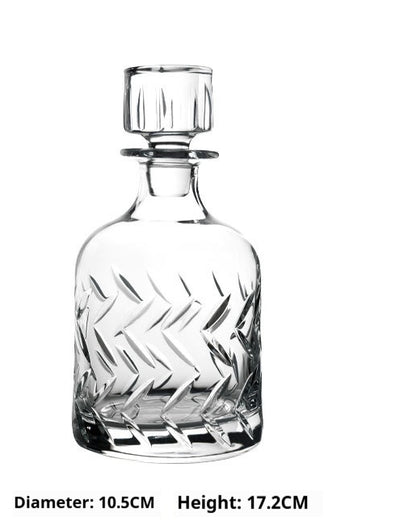 Botella de Whiskey de Cristal Grabada a Mano - Image 7