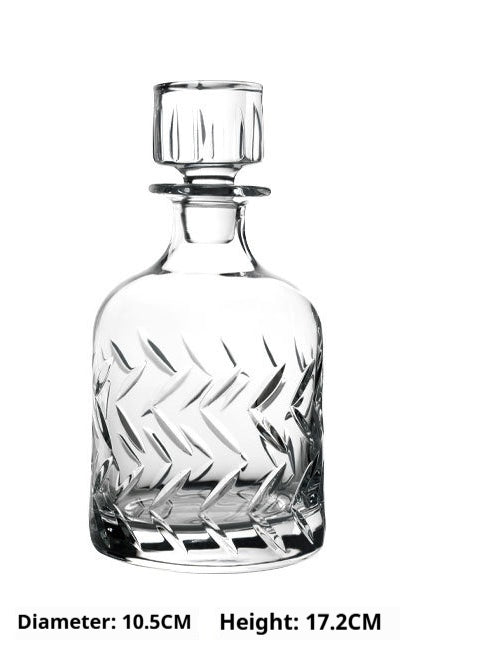 Botella de Whiskey de Cristal Grabada a Mano - Image 7
