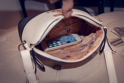 Bolso Bandolera Mujer con Patrón de Palillos - Elegancia Minimalista - Image 7