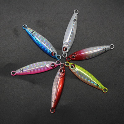 Señuelo de Pesca Metálico Multicolor 7-30g para Pesca en Barco y Mar