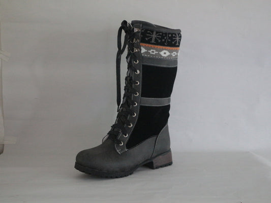 Botas Cálidas de Algodón para Tallas Grandes - Otoño e Invierno - Image 2