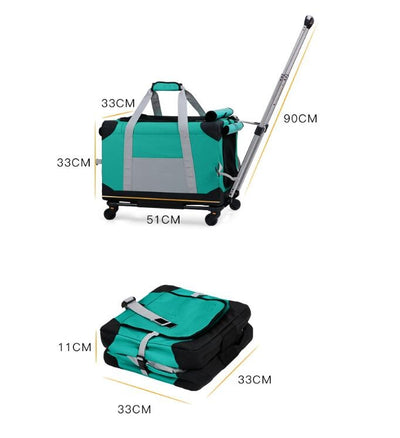 Bolsa Transportadora Portátil para Mascotas en Auto - Image 8