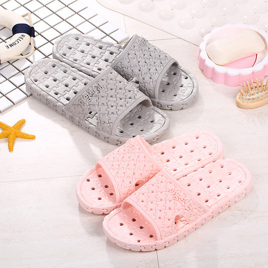 Pantuflas de Baño Antideslizantes Huecas para Parejas - Hombre y Mujer - Image 2