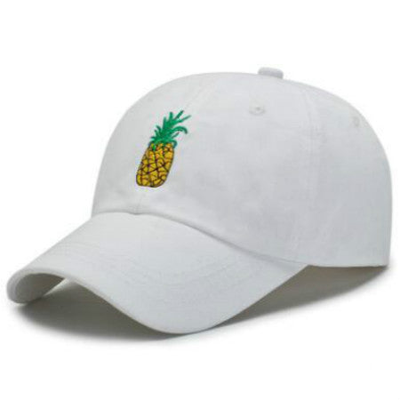 Gorra de Béisbol de Algodón con Bordado de Piña Ajustable - Image 10