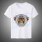 Camiseta de Algodón Estampada para Hombre