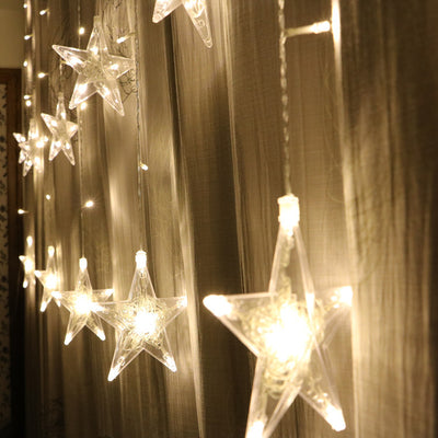 Linterna LED Decorativa Corazón Estrella con Luz Intermitente - Image 2