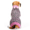 Suéter para Mascota Estampado Leopardo Rosa con Lazo