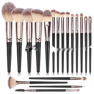Set Profesional de Brochas de Maquillaje - Base, Sombras e Iluminador - Image 17