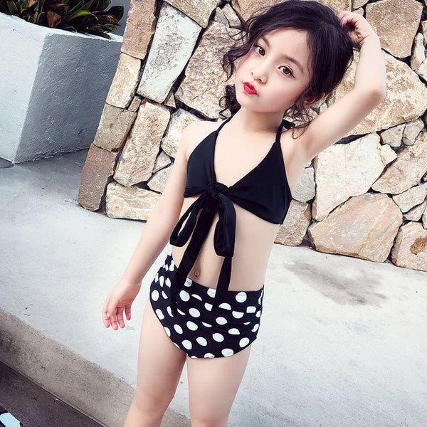 Bikini Infantil con Lunares