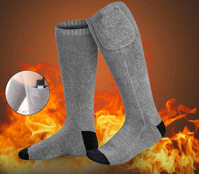 Calcetines Térmicos Eléctricos con Batería Recargable y Control de Temperatura