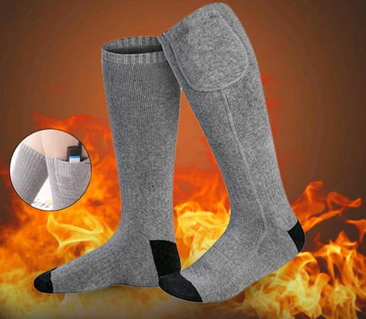 Calcetines Térmicos Eléctricos con Batería Recargable y Control de Temperatura