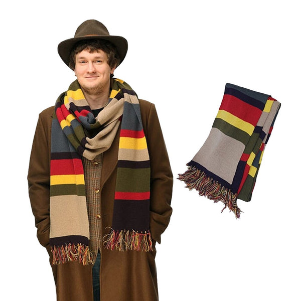 Bufanda a Rayas del Cuarto Doctor - Doctor Who
