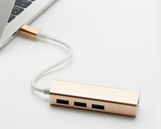 Adaptador Hub USB 3.0 Type-C a RJ45 - Conexión Rápida sin Controladores - Image 14
