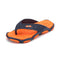 Azul marino naranja