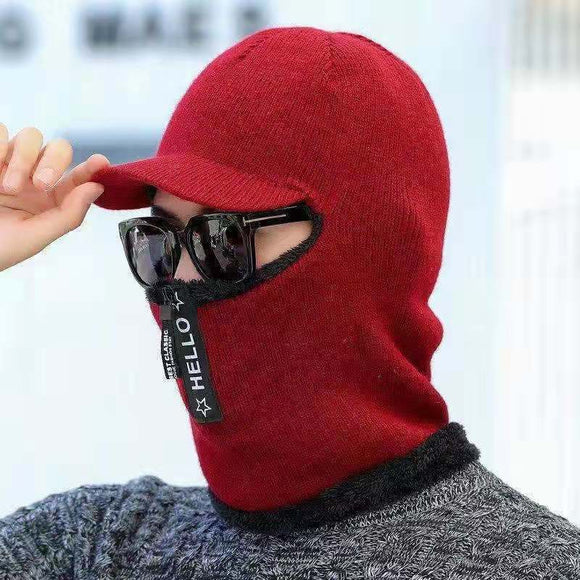 Gorro Térmico Integral con Cremallera y Protección Facial
