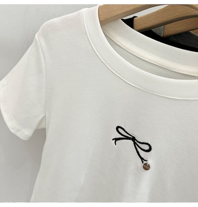 Blusa Cropped con Estampado de Moños - Image 5