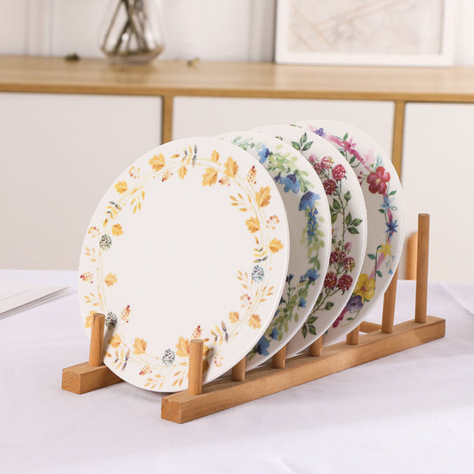 Plato Redondo de Cerámica 20 cm - Bandeja Decorativa Moderna