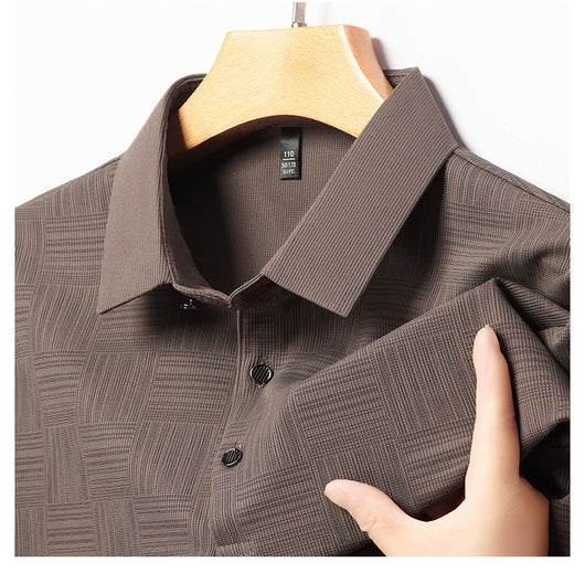 Polo Slim Fit Transpirable con Solapa - Elegancia Moderna para Hombre - Image 13