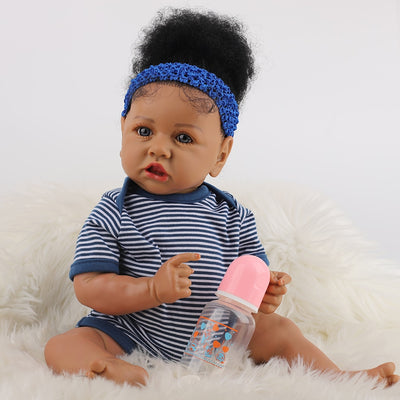Muñeca Reborn Bebé con Cinta Simulada Suave