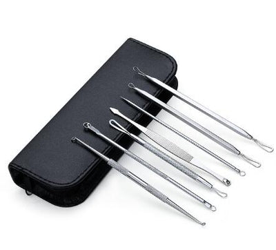 Set de 7 Agujas Extractoras de Acné Profesional