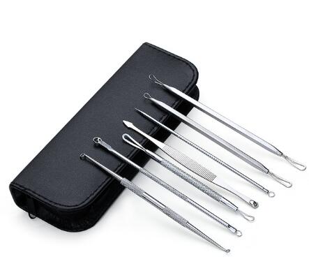 Set de 7 Agujas Extractoras de Acné Profesional