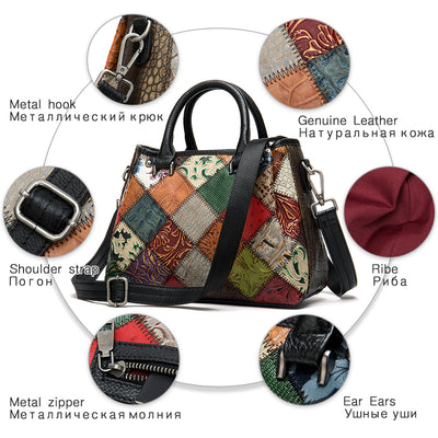 Bolso de Hombro Personalizado con Costura Artesanal - Image 12