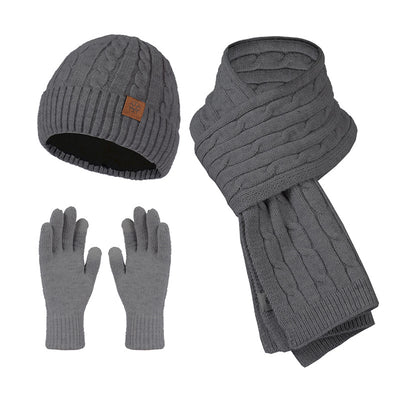 Conjunto Completo de Gorro, Bufanda y Guantes Tejidos - Image 7
