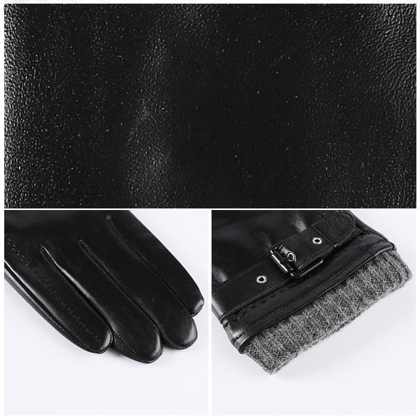Guantes Térmicos de Gamuza para Conducir y Ciclismo con Tecnología Aislante
