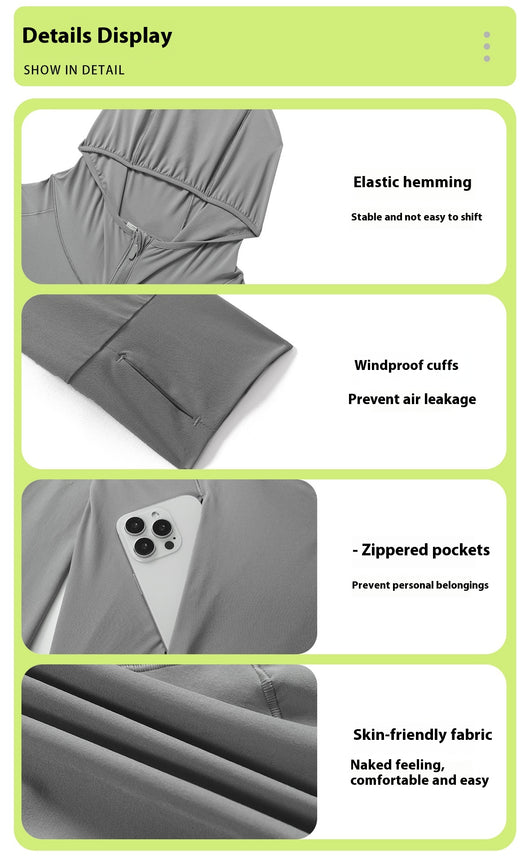 Ropa de Protección Solar UV Ligera y Transpirable para Mujer - Image 18