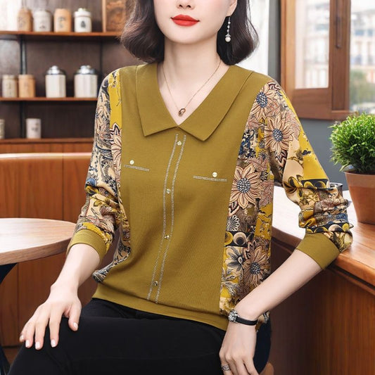 Camisa Clásica de Manga Larga Estilo Occidental para Adultos Mayores - Image 2