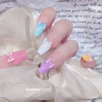 Set de 50 Moños de Resina Transparente para Diseño de Uñas - Image 12