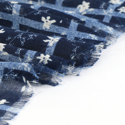 Pañuelo Bohemio Patchwork Retro con Estampado de Cachemira - Image 31