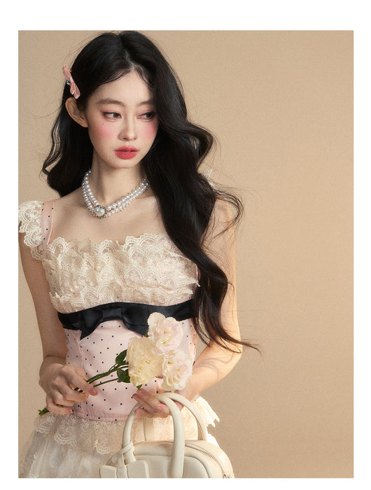 Blusa de Encaje Elegante Hombros Descubiertos - Image 15