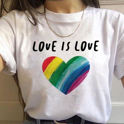 Playera Orgullo Gay Arcoíris para Mujer - Manga Corta - Image 7