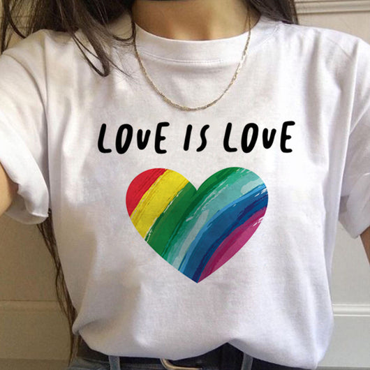 Playera Orgullo Gay Arcoíris para Mujer - Manga Corta - Image 7