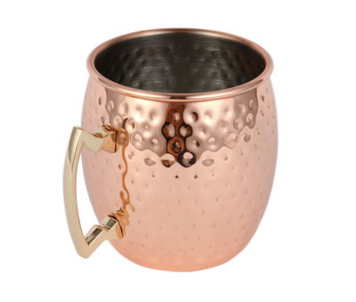 Taza Térmica Moscow Mule de Acero Inoxidable con Baño de Cobre Martillado - Image 20