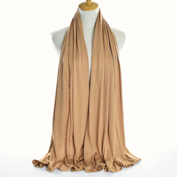 Foulard de Algodón Mercerizado Monocromático