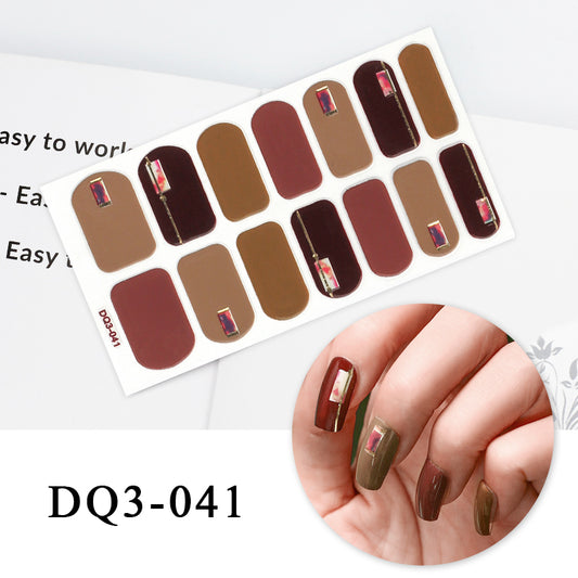 Stickers de Uñas Decorativos - Diseño Minimalista y Moderno
