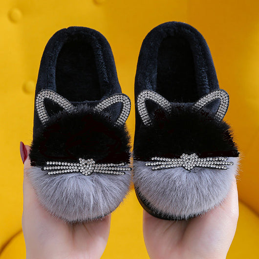 Pantuflas de Invierno para Niñas con Suela Antideslizante