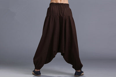 Pantalones Harem Cómodos para Hombre - Estilo Moderno y Relajado - Image 10