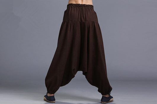 Pantalones Harem Cómodos para Hombre - Estilo Moderno y Relajado - Image 10
