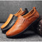 Zapatos de Cuero Casual Estilo Coreano para Hombre