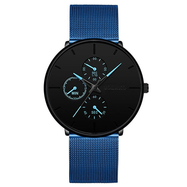 Reloj para hombre con correa de malla ultradelgada - Image 7