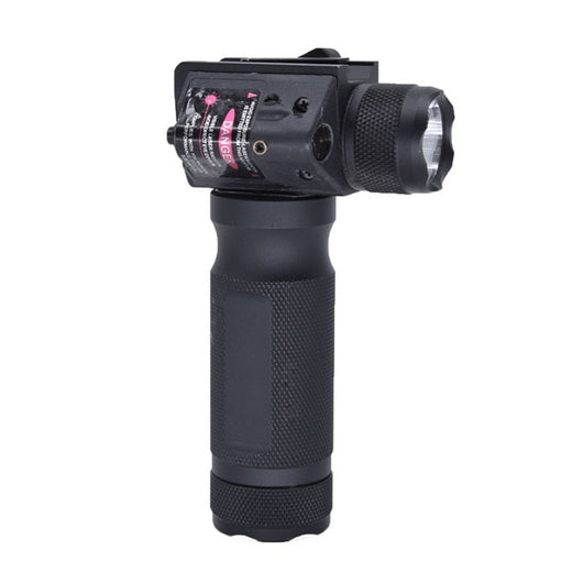 Linterna Táctica Handheld con Láser Rojo Integrado y Soporte de 20mm - Image 8