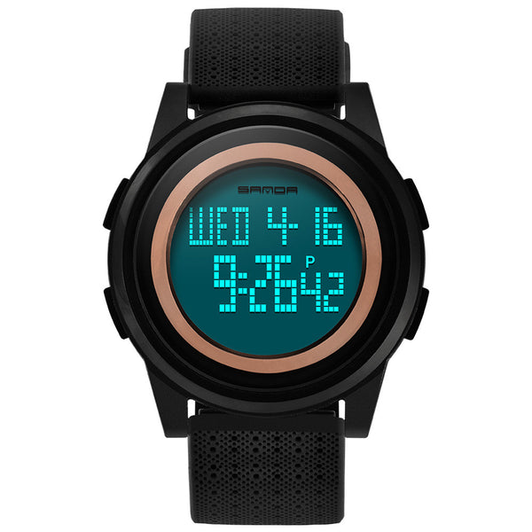 Reloj Electrónico Deportivo con LED Luminoso e Impermeabilidad