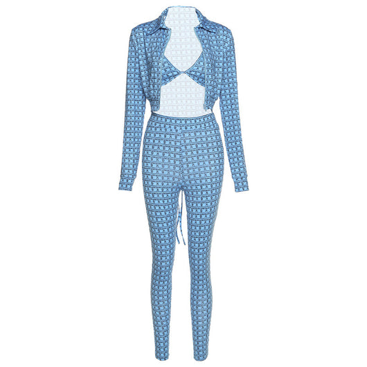 Traje de Cuadros para Mujer - Image 4
