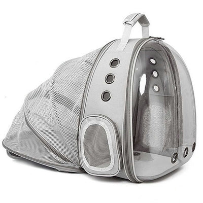 Mochila Transportadora Transparente Expandible para Mascotas - Image 2